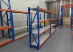 Large Capacity Industrial Storage Shelves , Rust Proof Warehouse Steel Racks