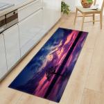 Modern Personalized Kitchen Floor Mats Long Strip Kitchen Carpet Runner
