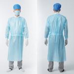 Streile Disposable Protective Gowns / Reinforced Surgical Robe Anti - Bacteria