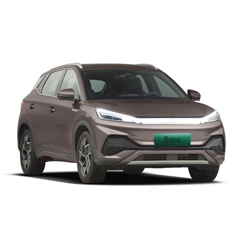 White BYD Yuan PLUS CLTC510km The Best Four-wheel Fast EV Car for 2023 City Driving Performance