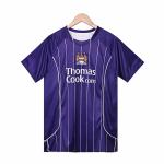 Retro Manchester City Away Jersey 2007-2008 Season Classic Replica Custom