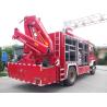Buy cheap Heavy Duty Emergency Rescue Fire Truck 177kw 4x2 Euro 4 With 5T Crane from wholesalers