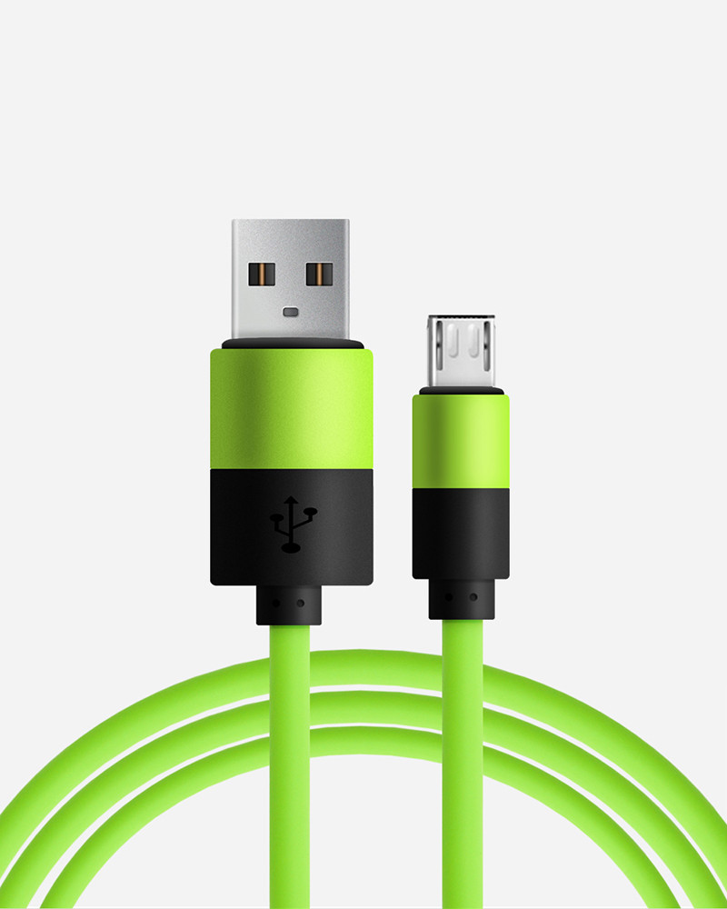 5V 2.1A Fast Charging Adapter Micro USB Data Cable A Male to Micro B