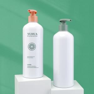 Quality 550ml PET Lotion Bottle Hot Stamping Logo Pump Dispenser wholesale