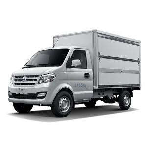 Quality DFSK Pure Electric Vans And Trucks Cargo Vans Utility Vehicle EC31 Produce Delivery Small Electric Box Truck wholesale