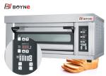 SS Commercial Bakery Kitchen Equipment Four Trays Electric Oven