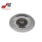 Non Toxic Round Disposable Aluminum Foil Cake Pans 195x62mm