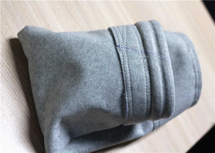400GSM Polyester Felt Filter Bag Ring Top 2mm Thick Fine Woven Fabric