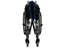 X Frame folding Nylon 125KG Economy Manual Wheelchair