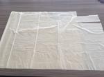 Beauty Salon PE Disposable Hairdressing Capes / Disposable Barber Cape
