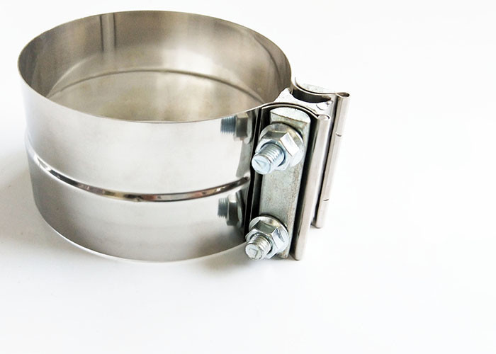 2.25 Inch 2 1/4 Stainless Exhaust Band Clamp Butt Joint Sleeve