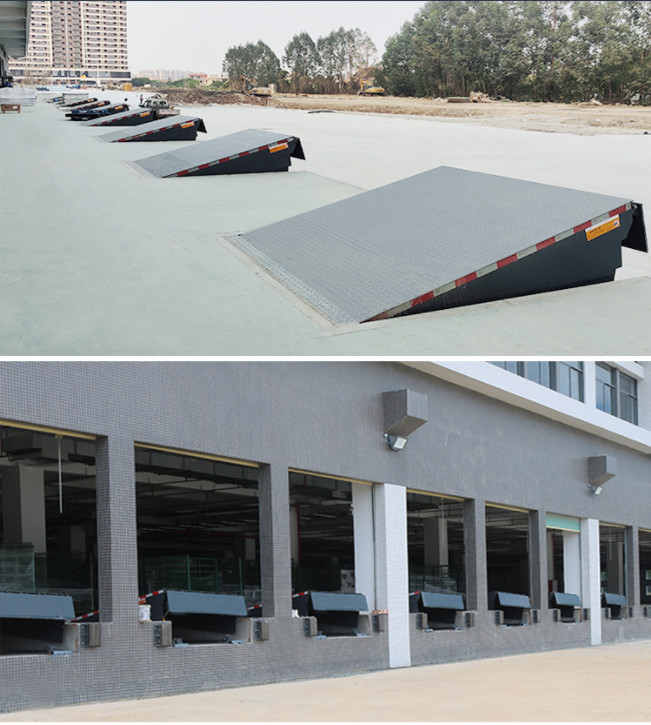 Warehouse Container Yard Ramp Mobile Dock Leveler Hydraulic
