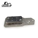 3921557 Engine Oil Cooler Komatsu S4D102 Oil Cooler Assembly For Cummins B3.9L