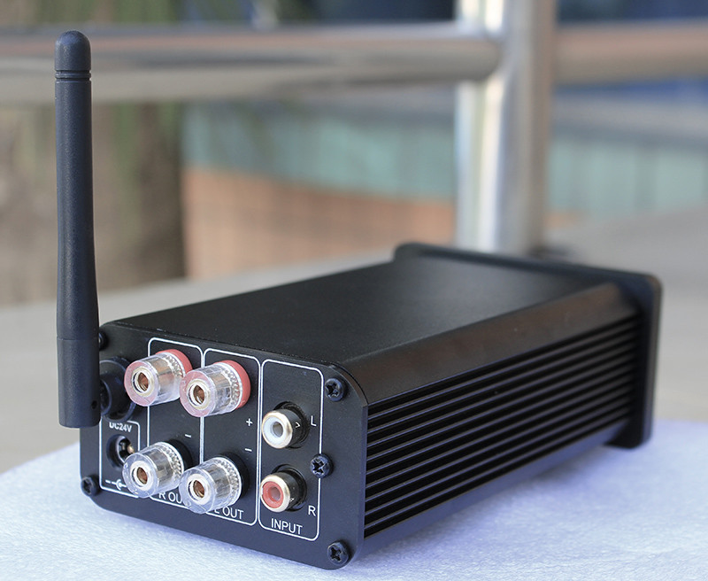 Compact Stylish Design Home Audio Amplifier China Audio Supplier OEM HiFi Bluetooth Amplifier with Headphone Amplifier