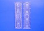 Vertical 136x78 Degree 70W SMD3030 84LED PC Road Light Lens
