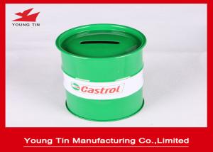 Quality Cylinder Metal Coin Bank Boxes wholesale