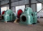 1650kw Impulse Vertical Pelton Hydro Turbine 6000V 750RPM Multi Nozzle