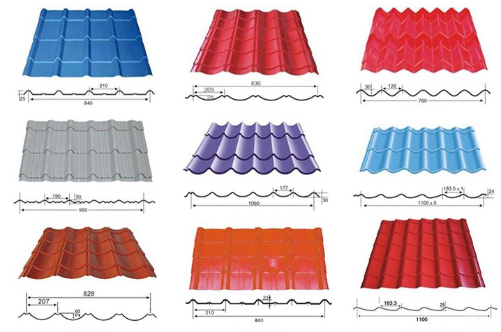 KS Certificate High Level Strength 18 Gauge Color Coated PPGI PPGL Steel Sheet Corrugated Roofing Tile