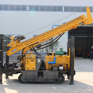 Quality 350m depth crawler portable hydraulic underground deep water well drilling machine wholesale