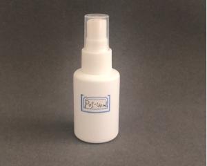 Quality 40ML White Light Alcohol Spray Bottle HDPE Non Washing Sterilizing Bottle wholesale