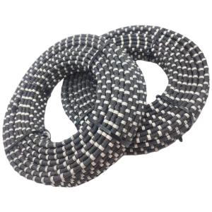 Quality 20-40 m2/m Life Span Granite Diamond Wire Saw Rope for Quarry Mining 11.5mm Diameter wholesale