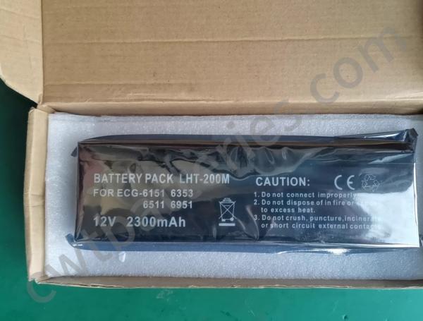 Compatible Battery LHT-200M for Nihon Kohden ECG-6851K 6511 6551 9120 6151 6353