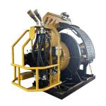 Steel Plate Beveling Machine for Pipeline Equipment at Manufacturing Plant