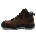 Heavy Duty Steel Toe Work Boots Brown Pu Leather Boots Industrial