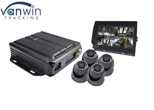 Quality 1080P AHD 4ch 3g 4g GPS SD Card Mobile DVR For Taxi Cab Mini Bus Fleets wholesale