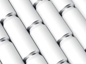 Quality 250ml Slim Aluminum Beverage Cans Cylinder Carving Ward Epoxy Base Coating wholesale