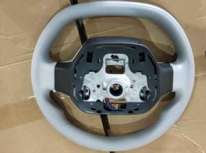 Quality OEM White Leather Wrapped Steering Wheel Replacement For Geely Geometry A wholesale