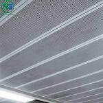S-Shaped Closed Aluminum Ceiling Strips Acoustic Suspended Ceiling Tiles