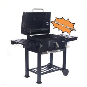 Quality High Temp Steel Korean Cooking Grid Charcoal Coal Bbq Smoker for Outdoor Smoke Stove wholesale