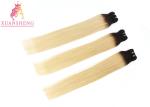 Yellow Hair Straight Bundles Custom Made Real Hair Wigs No Shedding No Tangle