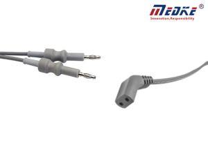 Quality Banana Plug 2Pin Autoclavable Bipolar Electrosurgical Cables wholesale