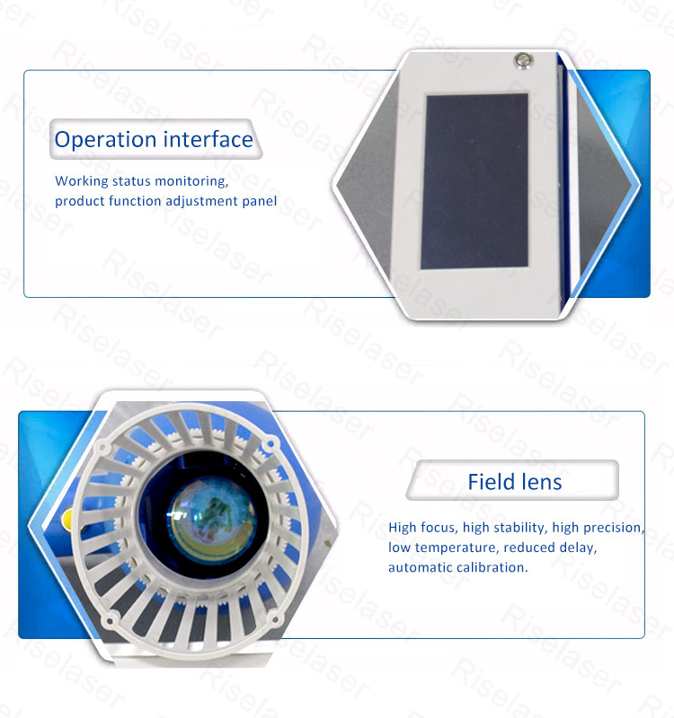 Portable 20w Fiber Laser Engraving Machine Stainless Steel Laser Marking Machine