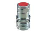 NBR BSPP Shut Off Hydraulic Quick Connect Couplings