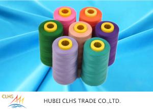 Quality Multi Colored 20s/3 3000m 100 Spun Polyester Sewing Thread For Jeans Coats Towels wholesale