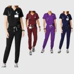 factory custom hospital lab coat womens medical uniform scrub set for dental