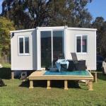 Electro Galvanized Steel Structure Garden Living 2 Bedroom Prefabricated Modular
