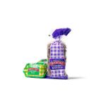 Industrial Food OPP LDPE Wicket Bread Loaf Bags Custom Print For Bakery Storage