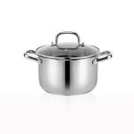 Multifunction 12 Piece Stainless Steel Cookingware Pot Set Cooking Pot Set