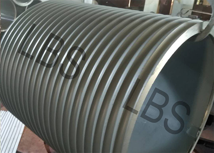 Right - Hand Rotation LBS Grooved Drum For Crane Machinery 30mm-2000mm Diameter