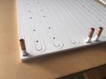 395*395*10 mm Aluminum Powder Coated Cold Plate 99.5% LF Solar Panel Water