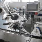 ODM Automatic Paper Tube Small Vial Labeling Machine 220KG