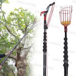 7-50ft Telescoping Carbon Fiber Pole V2 Board Clamp for Pressure Wash Pole,