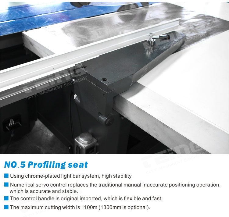 Horizontal Style CNC Sliding Table Saw for Precision Cutting CE ISO Numerical Control