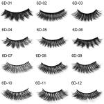 Three Dimensional Thick Imitation Mink False Eyelashes Stage Show Bride Makeup