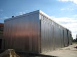 High Capacity Wood Drying Room Thermal Oil Heating Medium Forklift Loading