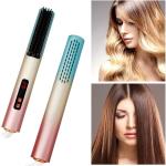 OEM / ODM Customized Cold Air Hair Straightener Brush Private Label Anti Scald